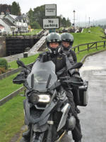 Fort Augustus - im Hintergrund die Schleusenanlage des Caledonia-Kanals