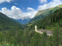 Straße zum Hahntennjoch