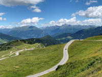 Auffahrt zum Jaufenpass