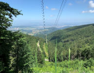 Blick von SchauInsLand auf Freiburg