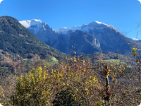 Blick von Balkon