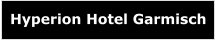 Hyperion Hotel Garmisch