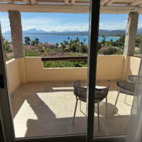 tolle Aussicht aus dem Zimmer