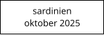sardinien oktober 2025